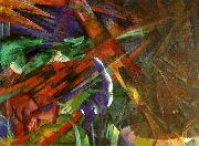 Franz Marc The Fate of the Animals, 1913 Spain oil painting artist